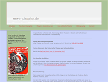 Tablet Screenshot of erwin-piscator.de